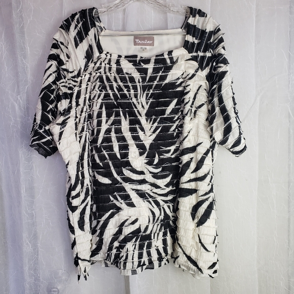 Tanjay Ruffled Top - Picture 1 of 6